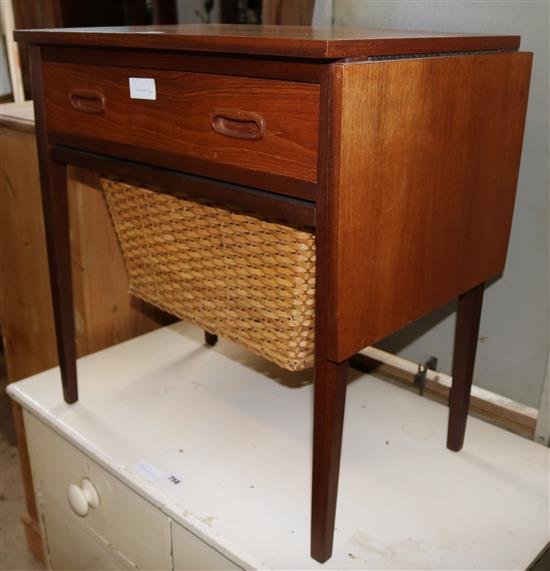 1960s retro sewing table